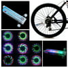 Bike Wheel Lights, Mountain Bicycle Bike Cycling Tire Wheel Spoke Light 32 LED 32-pattern Colorful Bicycle Wheel Accessories Waterproof