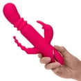 thumbnail image 2 of CalExotics Jack Rabbit Signature Heated Triple Fantasy Rabbit Vibrator, Pink, 2 of 12