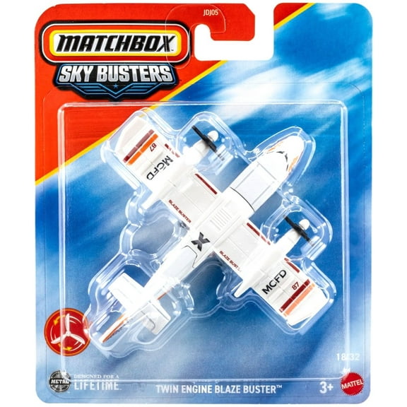 Matchbox Sky Busters Twin Engine Blaze Buster Diecast Vehicle
