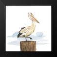 thumbnail image 2 of Reed, Tara 12x12 Black Modern Framed Museum Art Print Titled - Birds of the Coast on White III, 2 of 5