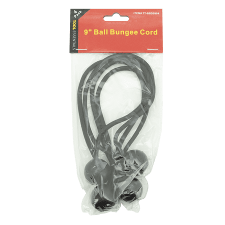 4pc 9" Ball Bungee Cords