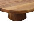 thumbnail image 7 of Wood Cake Stand Cheese Board Snack Tray Platter Cupcake Holder Multifunctional Round for Wedding Anniversaries Birthday Celebration Table , 20cm, 7 of 7