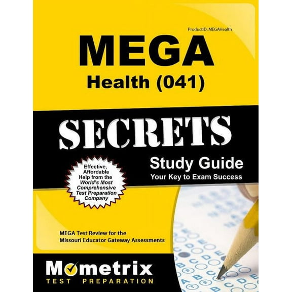 Mega Health (041) Secrets Study Guide : Mega Test Review for the Missouri Educator Gateway Assessments (Paperback)