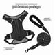 thumbnail image 5 of Pechera  Bloosom Arnés De Seguridad Para Perro Negro Talla M, 5 of 5