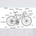 thumbnail image 3 of CafePress - Bicycle Anatomy T Shirt - Men's Classic Graphic T-Shirt, 3 of 4