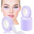 thumbnail image 1 of Ruban pour Extensions de Cils (Violet) 5 Rouleaux Tissu Microporeux Respirant Non Tissé Fournitures pour Extensions de Cils Sans Peluches, 1 of 5