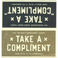 thumbnail image 1 of CARTAS: Take a Compliment Card Set Misc. Supplies, 1 of 1