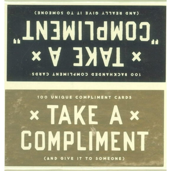 CARTAS: Take a Compliment Card Set Misc. Supplies