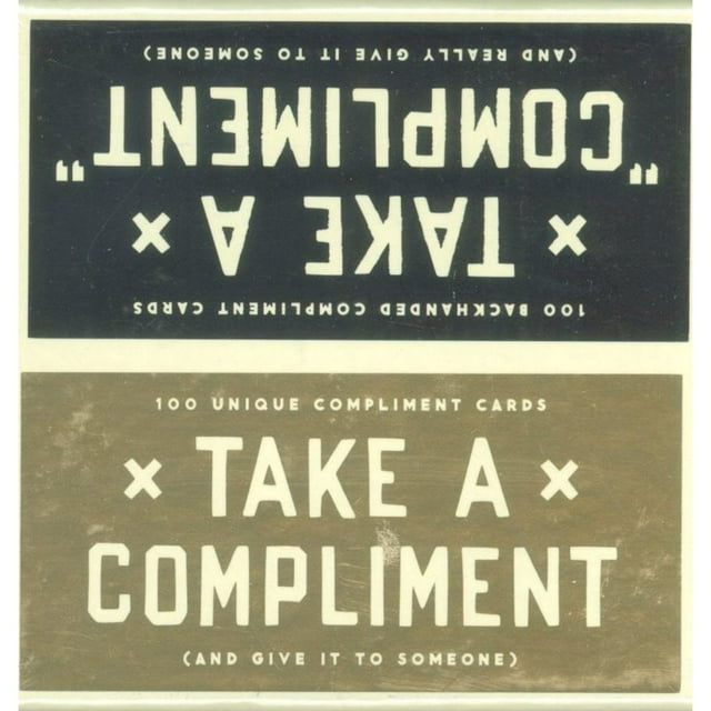 CARTAS: Take a Compliment Card Set Misc. Supplies