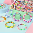 thumbnail image 2 of Kit DIY de pulseras con cuentas de arcilla polimérica Gionlion, 1200 piezas, 2 of 6