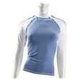 thumbnail image 2 of Akona Short Sleeve Rash Guard (Blue, Large), 2 of 2