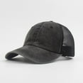thumbnail image 1 of Fashion Men Women Baseball Cap Snapback Adjustable Back Closure Net Sun Hat, 1 of 8
