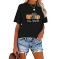 thumbnail image 3 of XCHQRTI Fall Y'all Shirt for Women Vintage Halloween Tshirt Graphic Shirts Funny Retro Short Sleeve Tops, 3 of 8