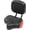 Black + Red, variant on Oversized Bike Tricycle Seat with Adjustable Backrest, PU High Elastic Sponge High Carbon Steel Ergonomic Saddle, Easy Install Replacement for Exercise Bikes
