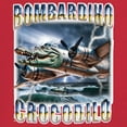 thumbnail image 3 of Bombardino Crocodilo Unisex Hoodie Fun Italian Brainrot Gen Z Alpha Meme, 3 of 7