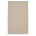 thumbnail image 2 of Contemporary Home Living 1.75' x 2.75' Tufted Solid Bordered Area Throw Rug - Brown and Ice Blue, 2 of 7