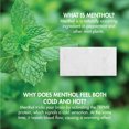 thumbnail image 6 of HealthWise Cold Hot Medicated Menthol Patch | 5% Menthol | Back and Large Areas | 7.87” x 3.93” | 25-Count | Paraben-free | Soothes Minor Aches and Pains, 6 of 13