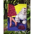 thumbnail image 3 of Poodle High Maintenance Garden Flag, 3 of 3