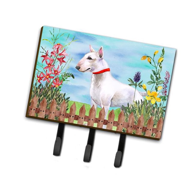 Carolines Treasures CK1255TH68 Bull Terrier Spring Leash or Key Holder