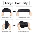 thumbnail image 3 of 10 Packs Chapeau de Perruque de Dôme pour Hommes Femmes Tout Rond Spandex Extensible Chapeau de Perruque Complète, Maille de Tissage - Noir, 3 of 5