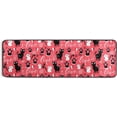 thumbnail image 5 of SKYSONIC 2'X6' Funny Loving Cats Hearts Runner Rug with Rubber Backing, Pink Cute Red Non Slip Entryway Rug Runner Washable Soft Area Rug Carpet for Hallway Bedroom Kitchen Decor, 5 of 6