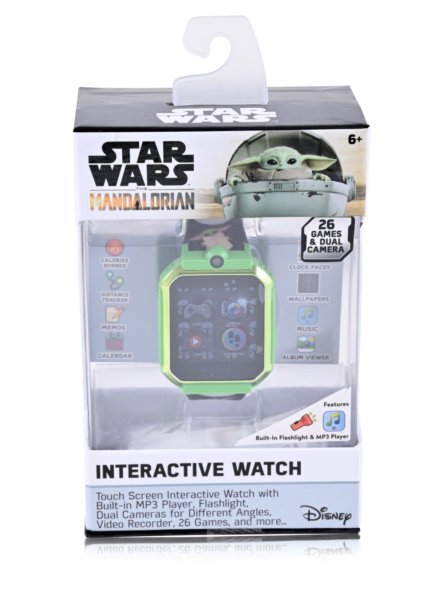 Nickelodeon Teenage Mutant Ninja Turtles Unisex Touchscreen Smart Watch with Silicone Strap and Metallic Green Case 42mm, Kids Unisex
