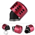 thumbnail image 5 of 35mm Modified Air Intake Induction Filter Set Fits for 100-150CC Motorcycle Motorbike Red, 5 of 5