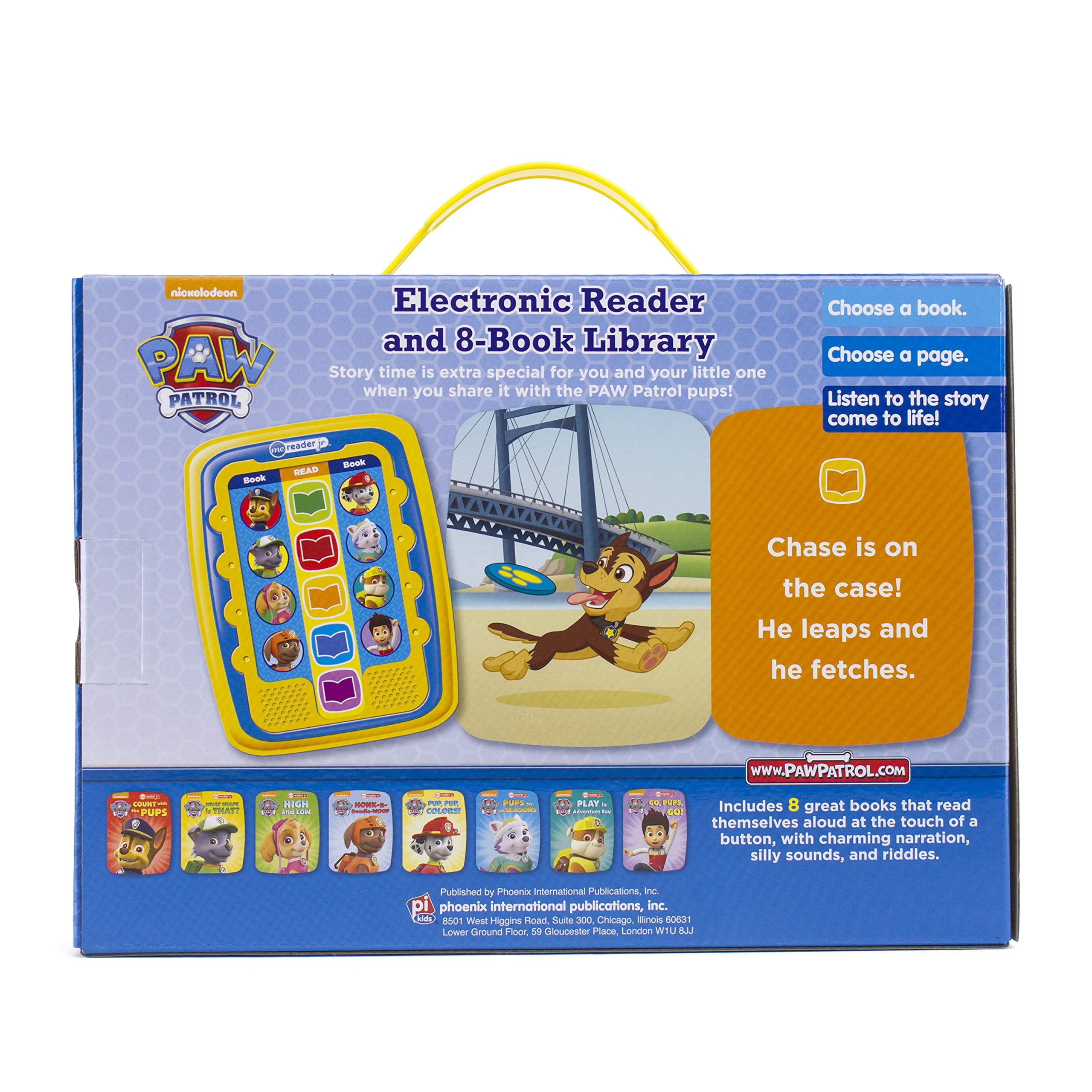 Nickelodeon Paw Patrol: Me Reader Jr Electronic Reader and 8