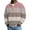 Pink, variant on KeShDi Color Block Tops Quarter Zip Pullover Men Trendy Y2k Blouse Men's Vintage Fashionable Print Casual Solid Color Button Turndown Collar Long Sleeve Shirt. White 3X