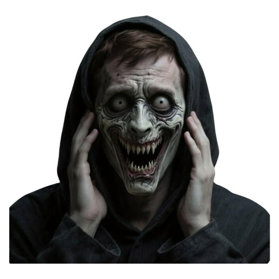 Sylvtty Funny Scary Peeper Creeper Sticker Scary Window Decals Realistic Halloween Window Sticker Static Cling Prank Gifts