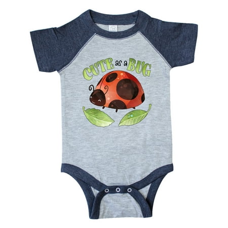 

Inktastic Cute as a Bug- Ladybug Gift Baby Boy or Baby Girl Bodysuit