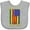 AC-Heather Grey, variant on Inktastic My Great Grandpa is a Vietnam Veteran Boys or Girls Baby Bib