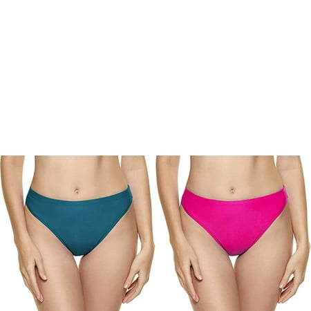Wijhcboe 2 Pack Women Womens Swim Skirt Bottoms Vintage Print Low Waist Toddler Swim Bottoms Brazilian Bikini Bottom Swimwear Briefs Beachwear Brazilian Bikini Bottom Side Tie Thong Bathing Swim Ski