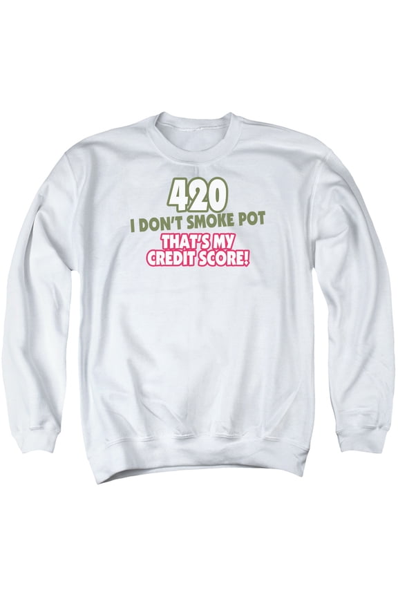- 420 Credit Score - Crewneck Sweatshirt - Medium
