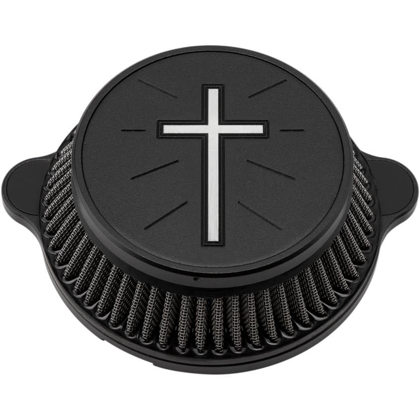 LA Choppers LA239503B Air Cleaner Assembly Standard Cross Cover