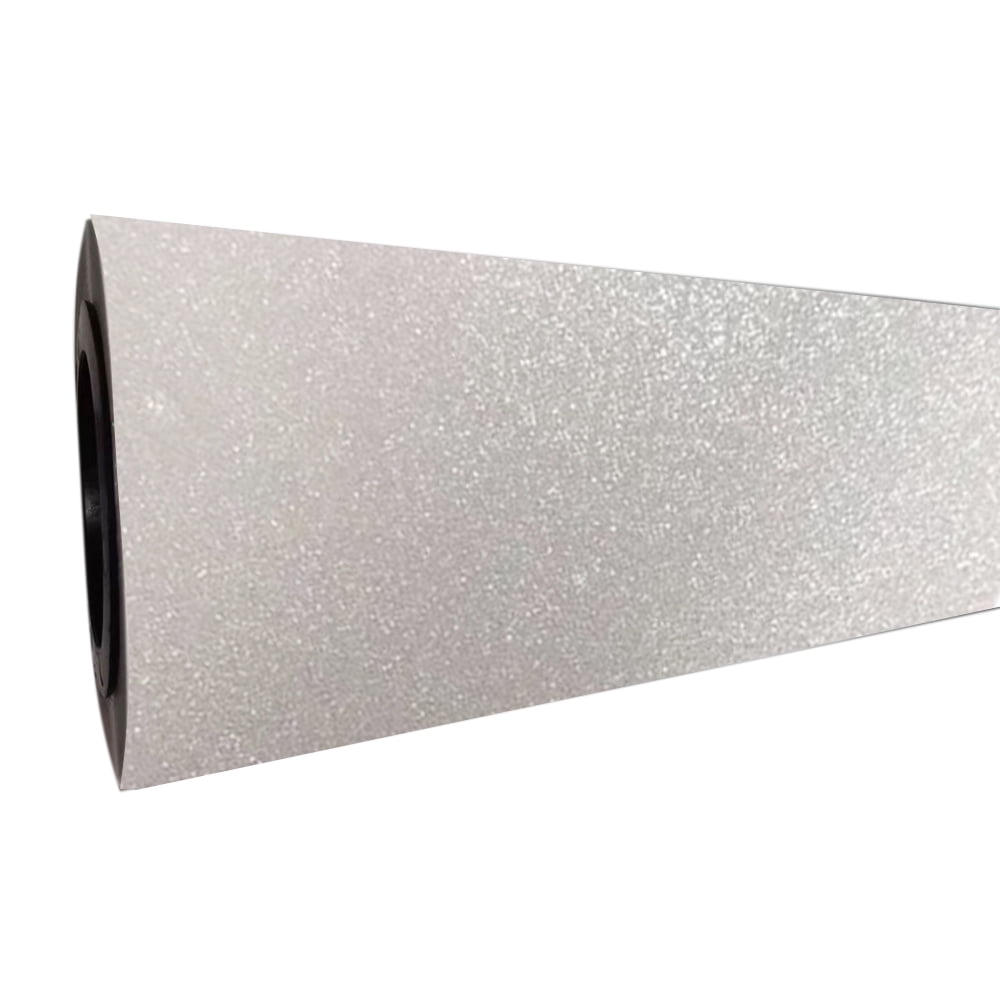 CALCA 23.6" x 328Ft DTF Glitter Film Roll DTF Transfer Film Hot Peel DTF Transfer Glitter Film Roll Direct to Film PET Heat Transfer Roll