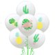 thumbnail image 1 of Set de globos con forma de flamenco tropical, piña y cactus, 7 unidades, 1 of 1