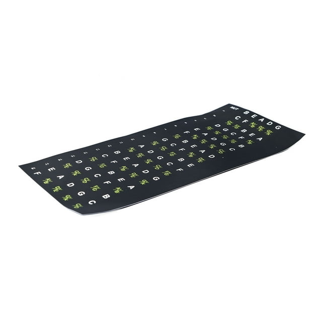 Guitar Fretboard Sticker Removable Fret Stickers Bass Chord Fret Note Finger Guide Decal For Beginner Playing