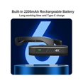thumbnail image 5 of 4K 30FPS Head Mounted Camera Wearable WiFi Video Camcorder Camera 120Wide Angle Lens Anti-Shake AP, 5 of 5