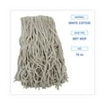 thumbnail image 3 of Boardwalk Banded Cotton Mop Heads (BWKCM20016), 3 of 8