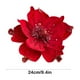 thumbnail image 3 of Uuiauoio Glitter Magnolia Stem Christmas Tree Decoration Realistic Floral Wreath Accent for Holiday Home Party Festive Decor, 3 of 6