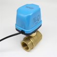 Miniature Electric Actuator TwoWay Motorized Ball 3 Way Valve with