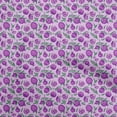 thumbnail image 1 of oneOone Viscose Jersey Dusty Purple Fabric Pomegranate Sewing Material Print Fabric By The Yard 60 Inch Wide, 1 of 5