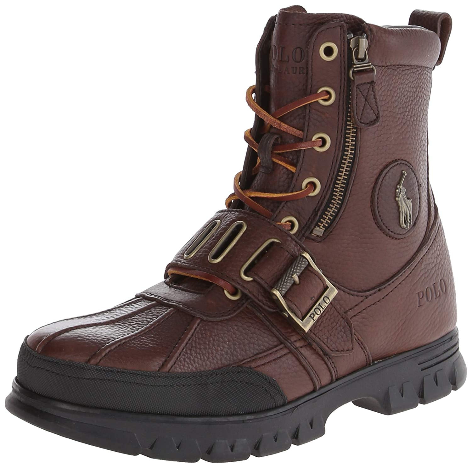 ralph lauren men's leather boots