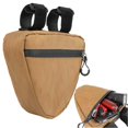 thumbnail image 1 of Waterproof Bicycle Triangle Bag: 0.9L Storage with Side Zipper for Bike Accessories and Tools Kit, 1 of 5