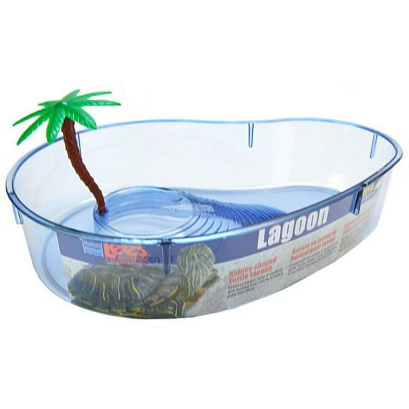 Lee's Turtle Lagoon, Rein avec Plante, 14 Pouces par 10-1/8 Pouces par 3 Pouces