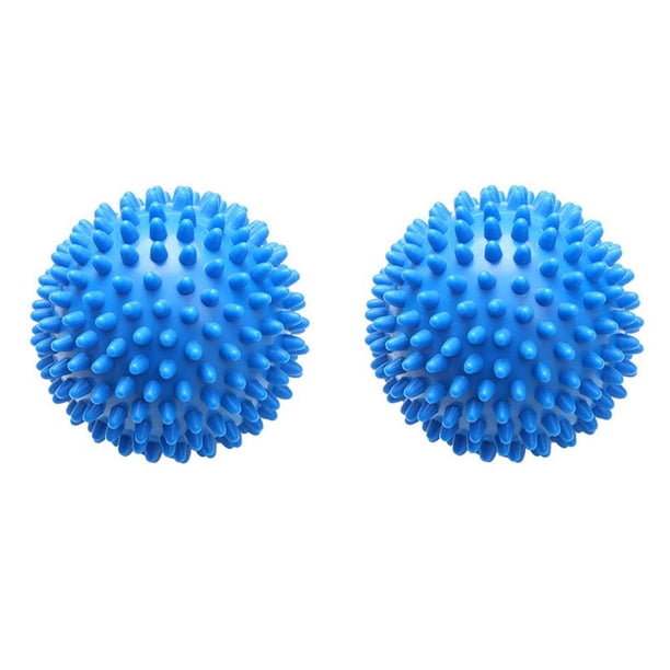Bola de lavandería de 6,5 cm, herramientas de limpieza reutilizables de PVC, accesorios para secadora de ropa, 2 uds.