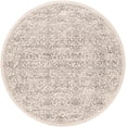 thumbnail image 3 of Mark&Day Area Rugs, 7ft Round Beauvais Traditional Gray/Ivory Area Rug, Grey Off-White Carpet for Living Room, Bedroom or Kitchen (6'7" Round), 3 of 7