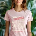 thumbnail image 5 of Women's Christian T-Shirt – Riding with Purpose Jeremiah 29:11 Graphic Tee, Cowgirl on Horse, White, Size 2XL, 5 of 6