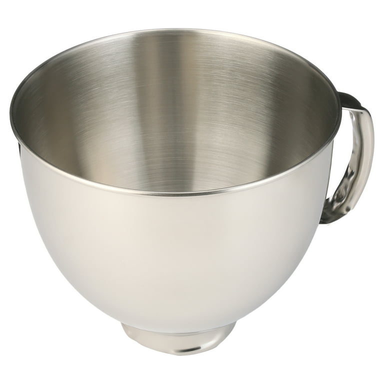 5 Quart Tilt-Head Metallic Finish Stainless Steel Bowl